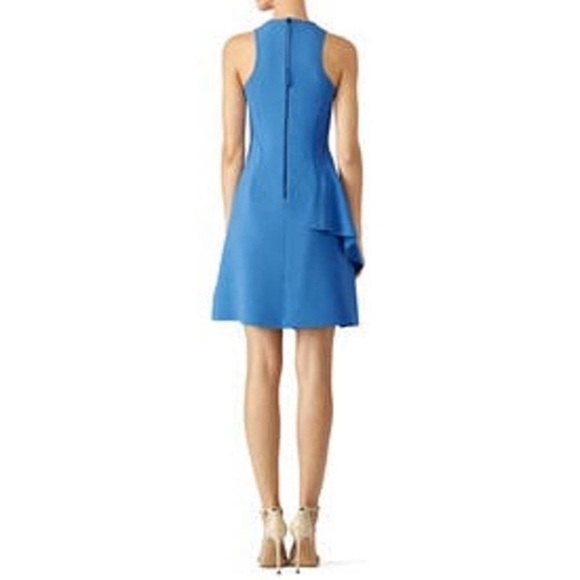 ELIZABETH and JAMES “Hattie” Ruffle Dress in Lapis Blue - Picture 2 of 8